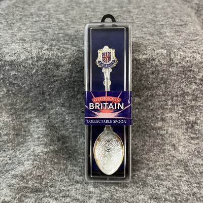Glorious Britain Silver Plated Souvenir  ENGLAND  Collectable Spoon NIB-OS