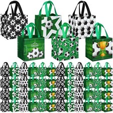 60 Pcs Soccer Gift Bags Soccer Party Bags Soccer Goodie Bags Reusable Soccer ...
