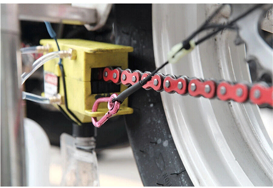 Chain Cleaning Tool Maintenance Brush Cleaner Kit For Motorcycle Bike Universal - image 2 of 4