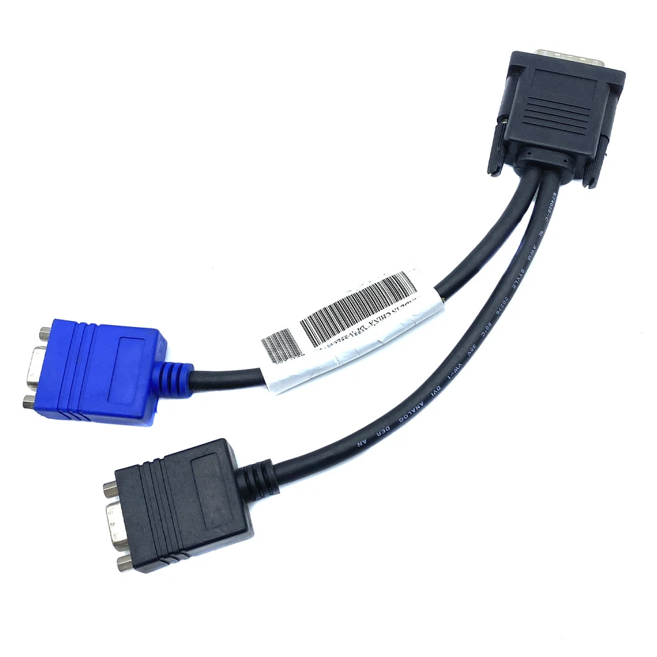 Dell 05E911 CN-05E911-31221-25M-0014 M1-DA auf Dual VGA Y Splitter Vesa Kabel - Bild 4 von 4