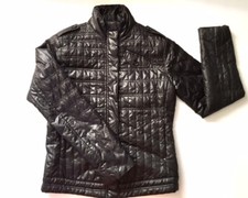Alexander Julian American Modern Woman's Quilted Packable Jacket Black Small