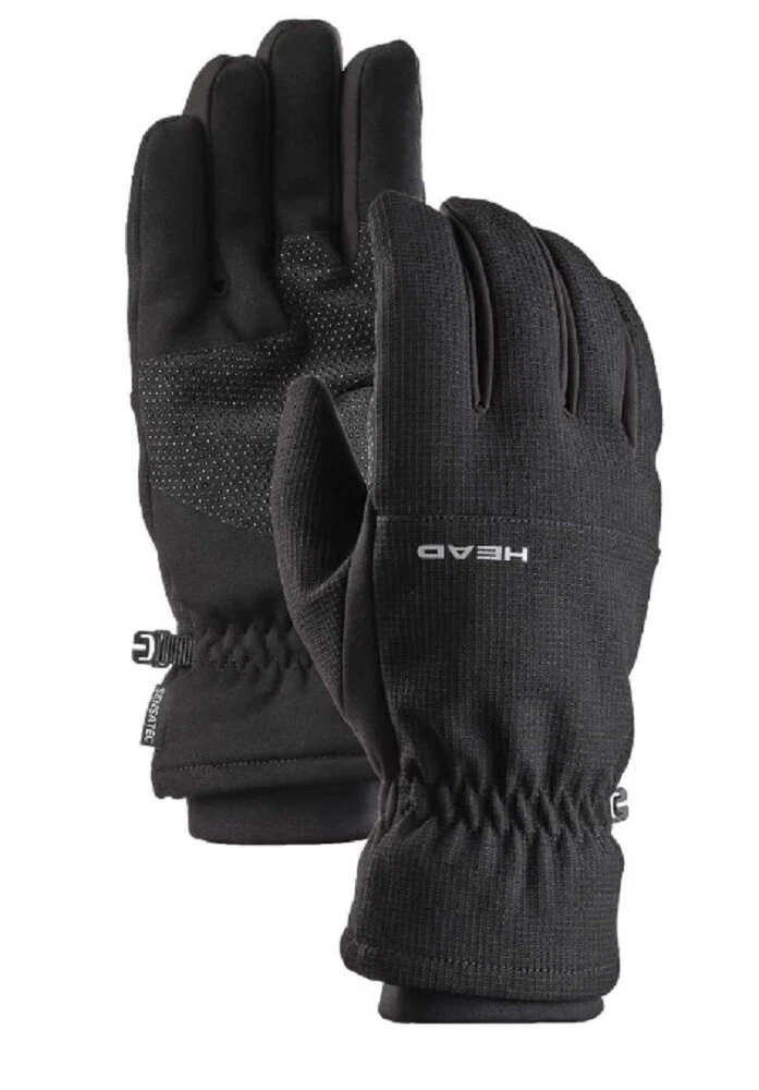 Head Men's Waterproof Hybrid Gloves Black