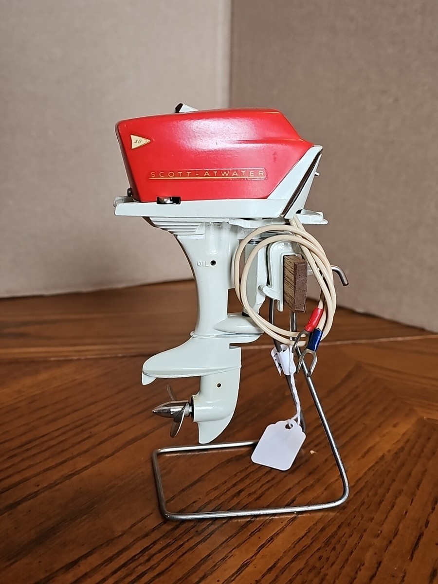 Vintage K&O 1957 Scott Atwater 40 Outboard Electric Motor