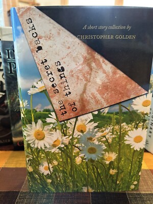 MASSIVE LIB The Secret Backs Of Things Christopher Golden * Signed Limited 1,000