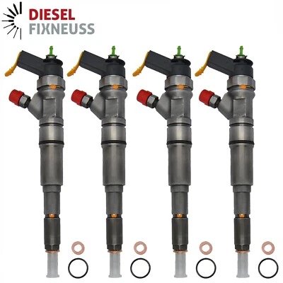 4x0445110473 - 04L130277AD Bosch Injecteur VW Audi Passat Golf Seat Skoda 1.6TDI - Photo 1/4