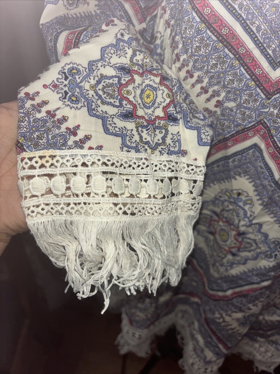UMGEE Womens Boho Chic Core Bohemian Core Cottage Core Hippie Core Dress SZ M View 5