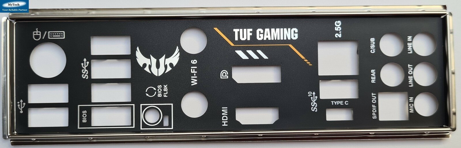 ASUS I/O IO SHIELD BLENDE GAMING B550M-PLUS WIFI, GAMING B550M-PLUS ...