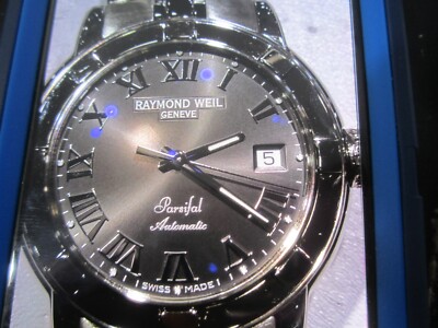 Buy Raymond Weil Parsifal 9190 Diamond Dial Steel Gold Plate Swiss
