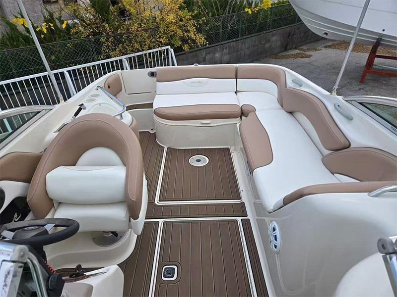 2003 Monterey Montura Cockpit Swim Platform Boat EVA Foam Pad Teak Deck Flooring
