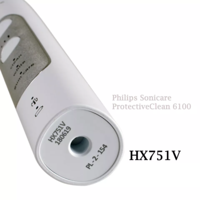 Philips Sonicare ExpertResults Electric Toothbrush HX751V Handle