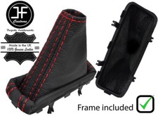 ROT NAHT LEDER AUTOMATISCH SCHALTSACK+KUNSTSTOFFRAHME F?R VOLVO XC70 00-04