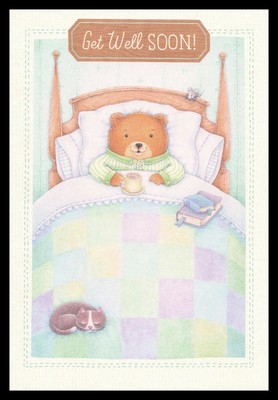 get well soon bear hallmark