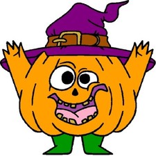30 Custom Halloween Pumpkin Character Personalized Address Labels