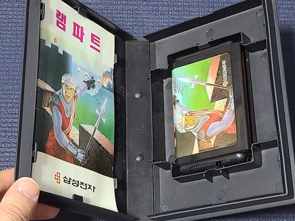 Супер Редкая Игра Samsung SEGA Super Gamboy Rampart Корейская Версия для MD Genesis - Изображение 4 из 4