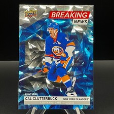 2024-25 Upper Deck Series 1 - Cal Clutterbuck - BREAKING NEWS #BN-15 ISLANDERS
