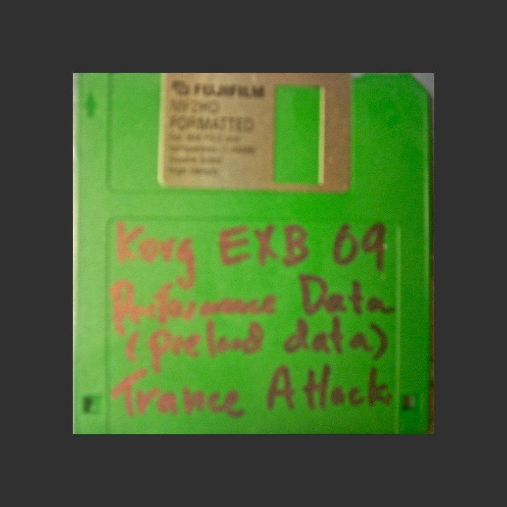 Korg EXB 09 Trance Attack PRELOAD FLOPPY disc Performance Data