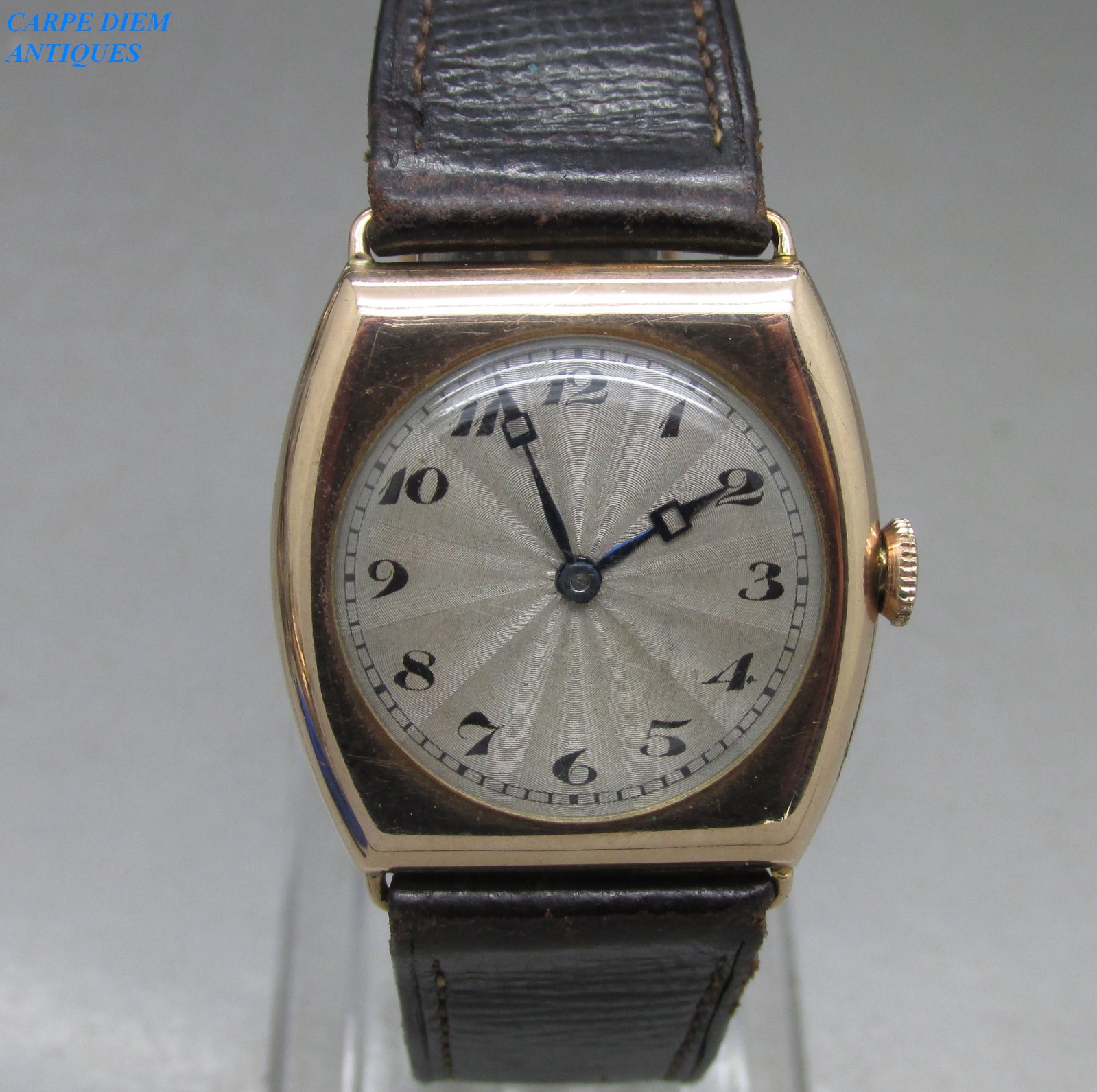 BUCKLE, LONDON 29mm &amp; GENTS ROLEX 15 SOLID 9CT 9CT GOLD 1933 JEWEL LUXURY M/W - vintagewatches.pk