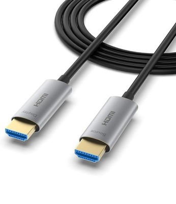 Fiber Optic HDMI Cable 30ft Supports 4K@60Hz High Speed 18Gbps HDR Dolby Vision