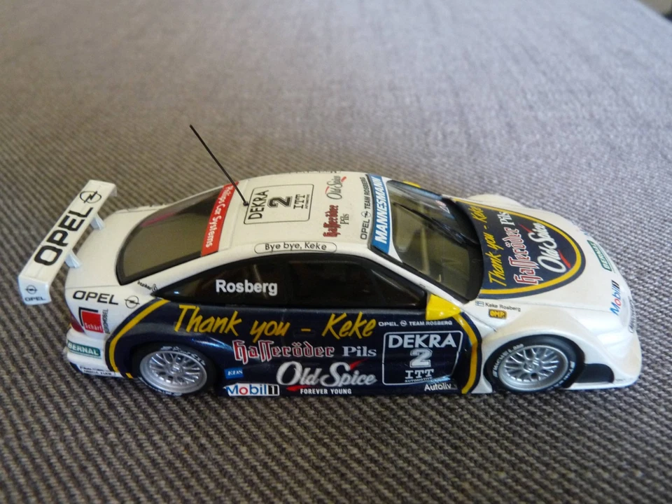 Opel Calibra DTM 1995 Rosberg Last Race Minichamps 1/43 limited edition - Photo 4/4