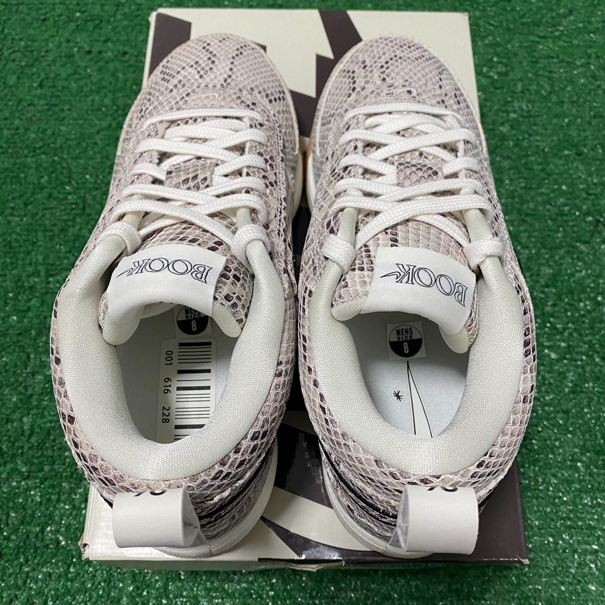Size 8 - Nike Book 1 Leather Python HJ5352-100 BRAND NEW! Ships