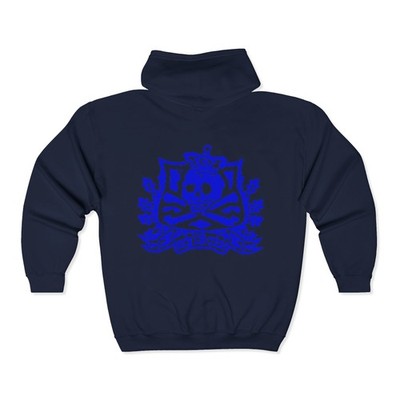 Nettspend Early Life Crisis Australia Navy Tour Merch Zip-Up