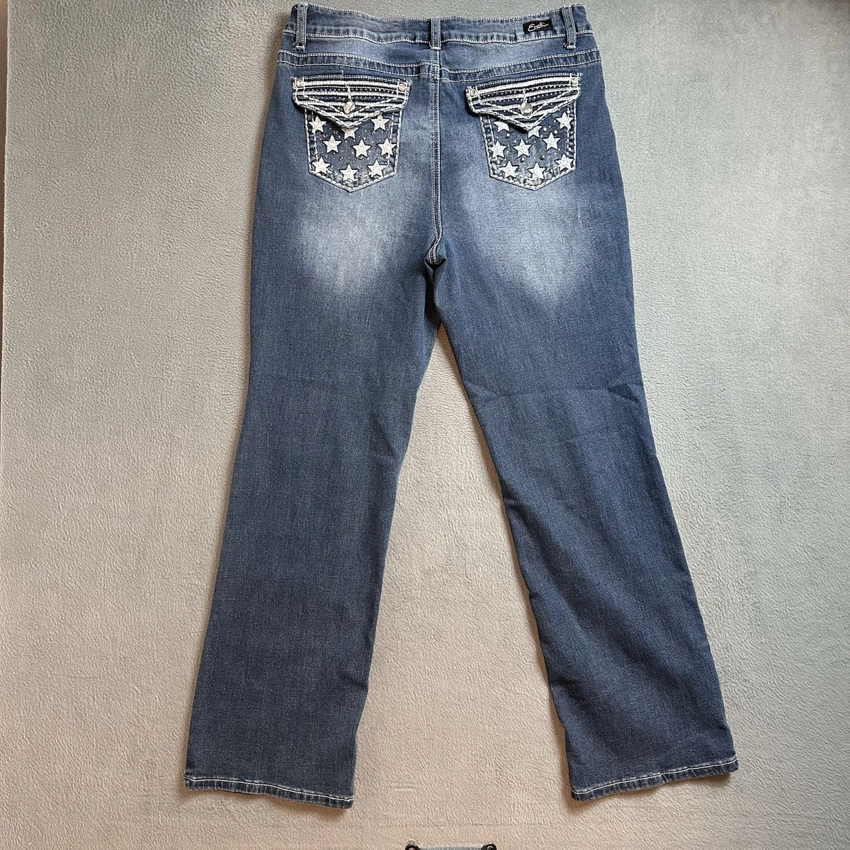 Jean Earl Jeans LFA4006 Iconic Blue Denim - Taille 24 - Coupe Flare