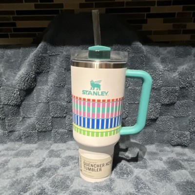 Stanley Quencher H2.0 40 oz Insulated Multicolor Tumbler With Handle & Straw