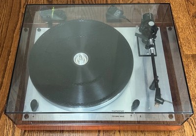 Thorens TD166 MKII 2-Speed Belt-Drive Suspended Chassis Turntable - Nice