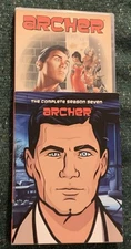 Archer: The Complete Season  Seven 7 (2 DVD Set) w/Slipcover Excellent Condition