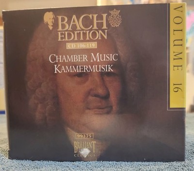 J.S. Bach Edition: Vol. 16-Chamber Music (14-CD Box Set, Brilliant Classics)
