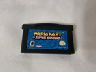 Mario Kart Super Circuit Nintendo Gameboy Advanced Game Cartridge Tested Working