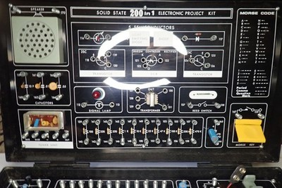 Gakken Mykit 200 Solid State 200 in 1 Electronic Project Kit