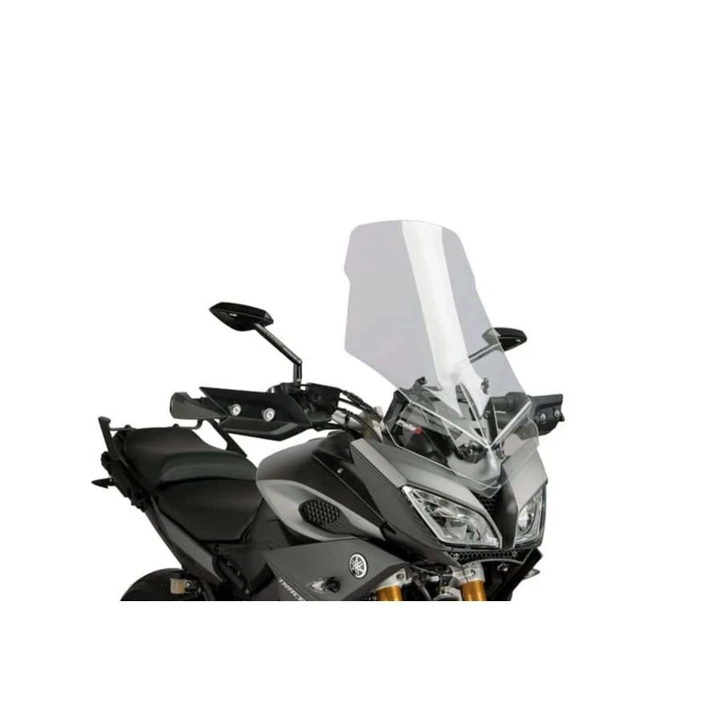 PUIG PARE - BRISE TOURING POUR YAMAHA MT-09 TRACER 15-17 TRANSPARENT - Photo 1/1