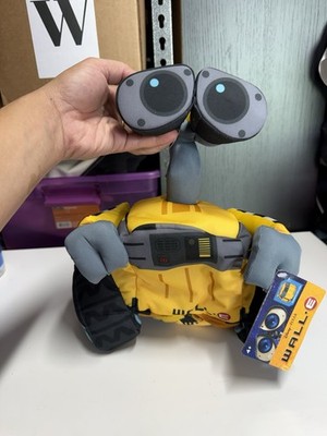 Disney Wall E Transforming Cube Plush Stuffed Thinkway Toys HTF