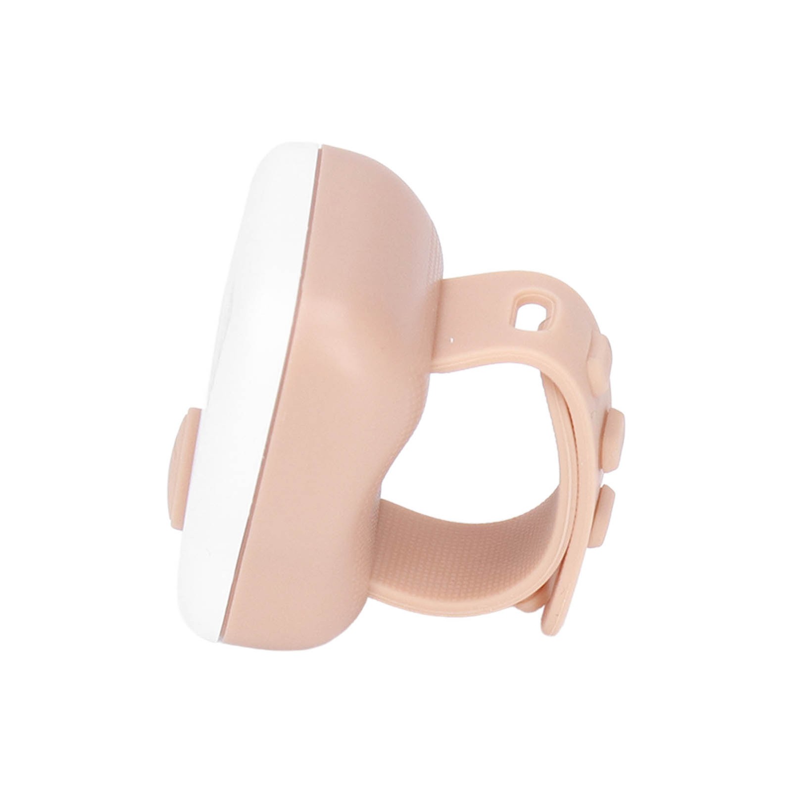 Ring Counter White Manual Luminous Ring Type USB Rechargeable Sweat Proof