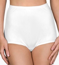 Shadowline 17042pk Nylon Classics Brief Panty - 3 Pack