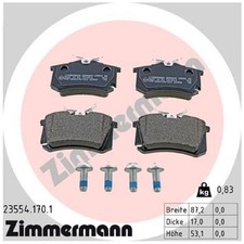 Satz Bremsbeläge Bremsklötze hinten für VW Polo 6N2 3 6V2 4 9A4 9N 5 | 240422