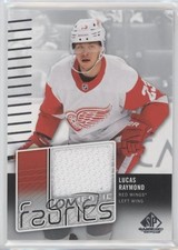 2022-23 Upper Deck SP Game Used Authentic Fabrics Lucas Raymond #AF-LR 0ze5