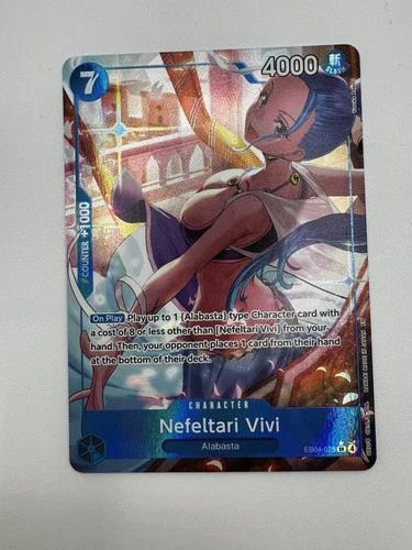 One Piece Nefeltari Vivi EB04-025 (OP14) Alt Alternate Art SR