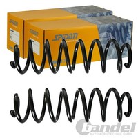 2X Spidan Fahrwerksfedern Hinten Passend FÜR Toyota RAV Links+Rechts | 88164