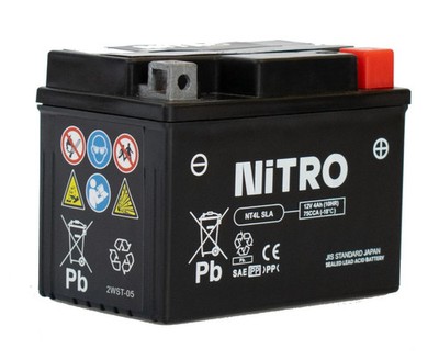 Batterie YT4L SLA für AGM GEL wartungsfrei YB4L-B YB4L-BS für Beta Eikon 50 LC 9