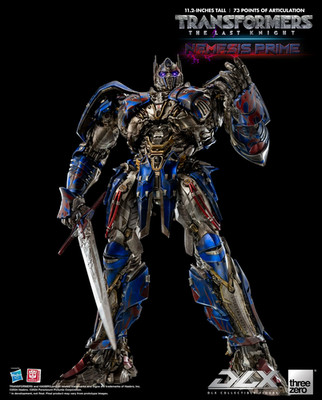 Transformers The Last Knight DLX Actionfigur 1/6 Nemesis Primal Optimus Prime
