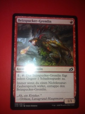MTG-MAGIC THE GATHERING Beizspucker-Gremlin 2020 Deutsch 108/274