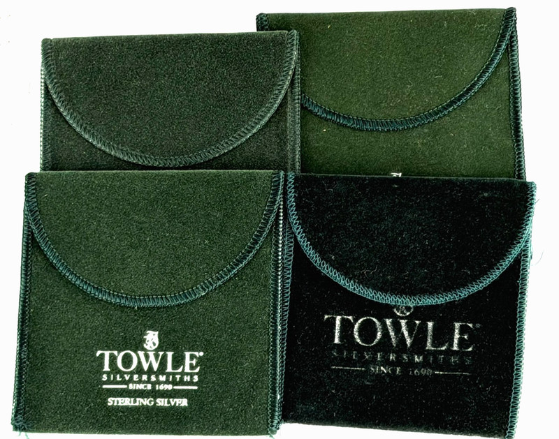 Towle Green Ornament Storage Bag Set of 4 #121465