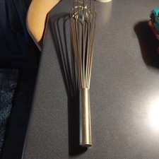 Large Whisk Egg Beater Sauce 45cm Hand Blender Mixer Stir Balloon Wire Whisk