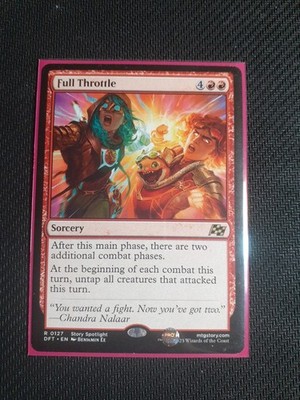 Full Throttle DFT-127 - Rare - Magic: The Gathering MTG NM