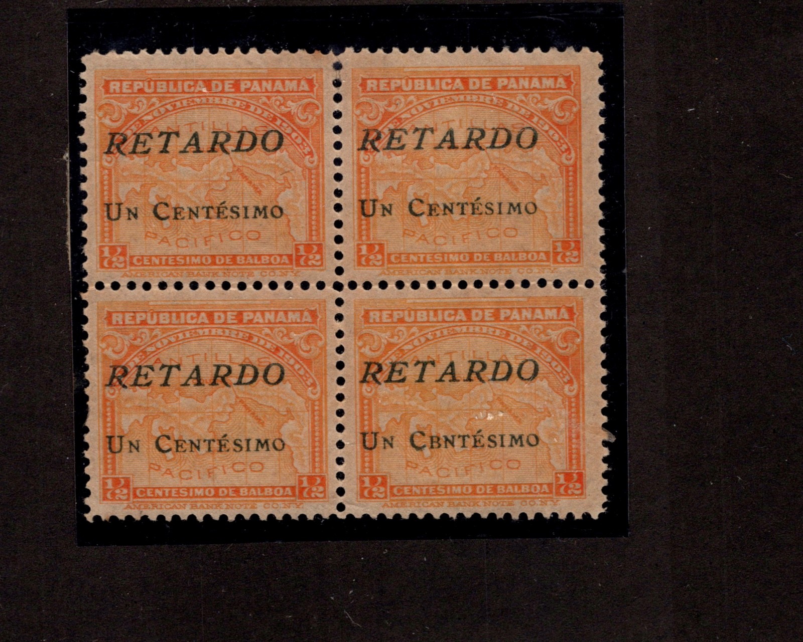 Panama i6 block of four