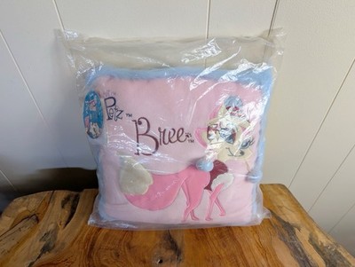   Y2K Bratz Petz Bree Decorative Throw Pillow Plush Pink 2000s Home Decor NOS