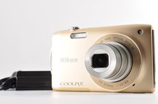 Nikon Coolpix S3300 Gold Excellent 5 Compact Digital Camera Z3093