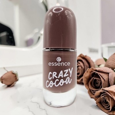 Essence Gel Nail Colour Nagellack 29 CRAZY COCOA Vegan Naildesign GEL LACK